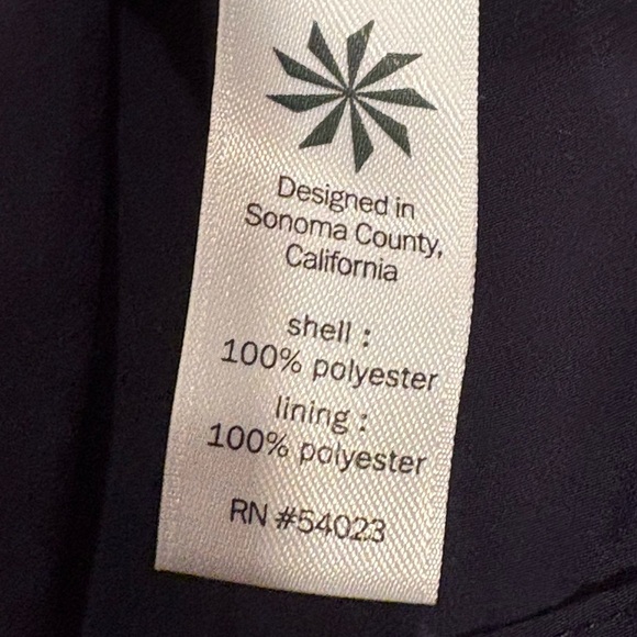 Athleta Martinique Midi Dress Navy Blue - Picture 7 of 12